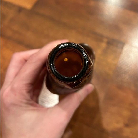 Vintage Mrs. Butterworth's Syrup Amber Glass Bottle 24 fl oz ~ No label 1994 - Picture 4 of 5